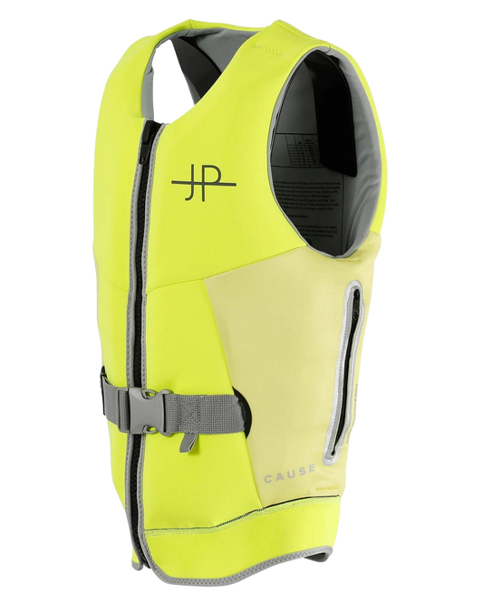 Jetpilot Cause F/E Ladies Neo Vest - Yellow Level 50 Life Jackets - Trojan Wake Ski Snow