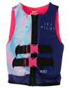 Jetpilot Cause Girls' F/E Kids' Eco Vest Life Jackets - Trojan Wake Ski Snow