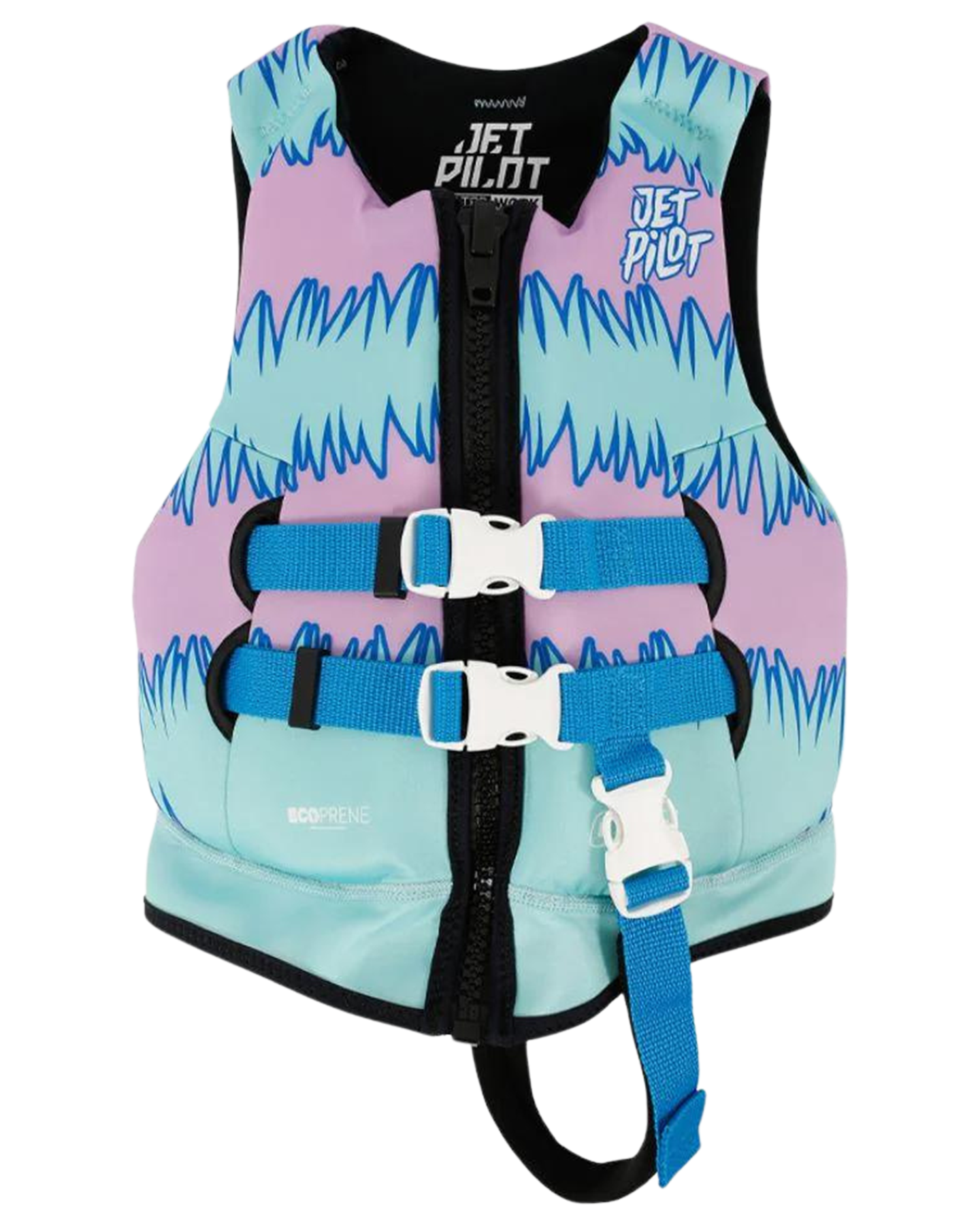 Jetpilot Cause Girls' F/E Kids' Eco Vest Life Jackets - Trojan Wake Ski Snow