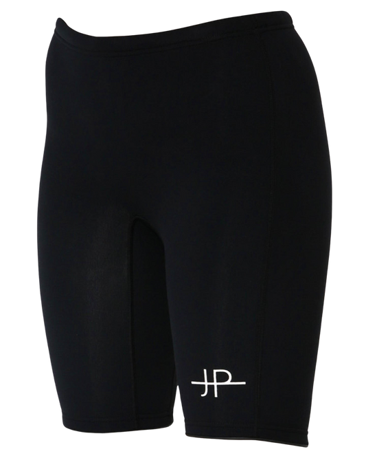 Jetpilot Cause 9" Ladies Neo Short - Black - 2024 Wetsuit Shorts - Trojan Wake Ski Snow