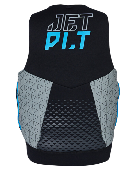 Jetpilot Cause Mens S-Grip F/E Neo Vest - Black/Grey - 2023 Life Jackets - Trojan Wake Ski Snow