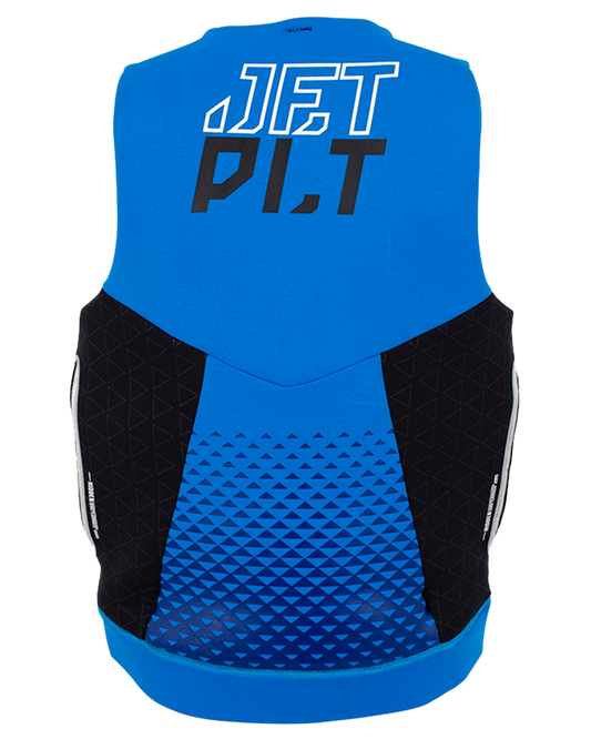 Jetpilot Cause Mens S-Grip F/E Neo Vest - Blue Life Jackets - Trojan Wake Ski Snow