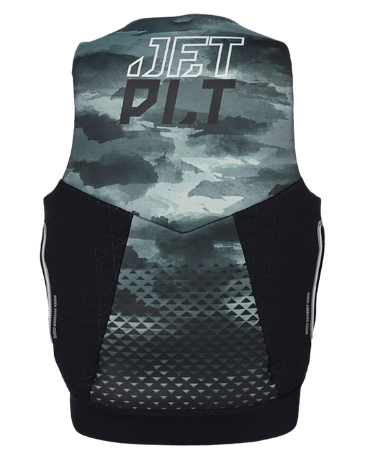 Jetpilot Cause Mens S-Grip F/E Neo Vest - Camo Life Jackets - Trojan Wake Ski Snow