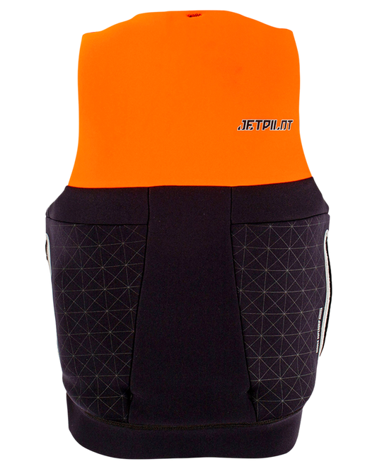 Jetpilot Cause Mens S-Grip FE Neo Vest - Orange Level 50 Life Jackets - Trojan Wake Ski Snow