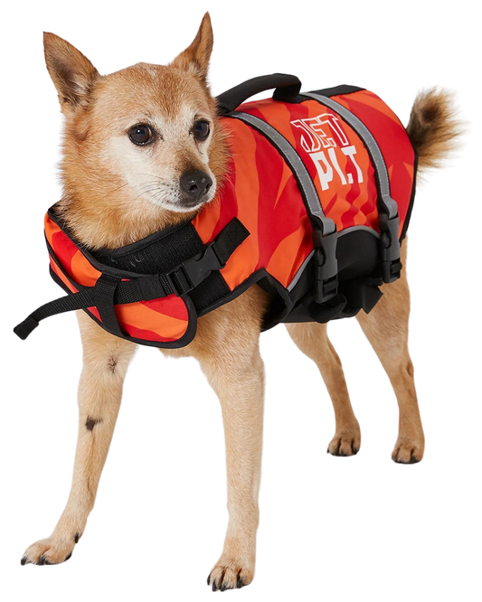 Jetpilot Dog Pfd - Red - 2024 Dog Vest - Trojan Wake Ski Snow