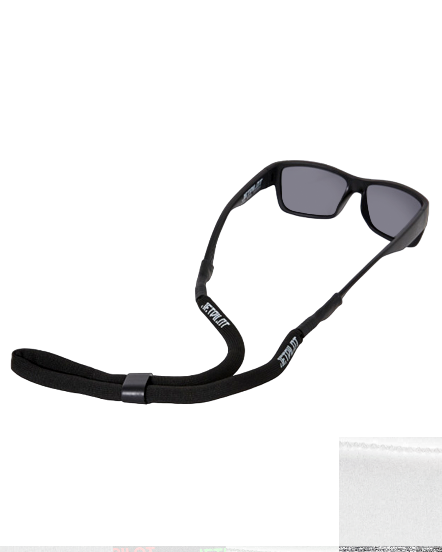 Jetpilot Floating Sunnie Retainers - Black - 2024 Sunglasses - Trojan Wake Ski Snow