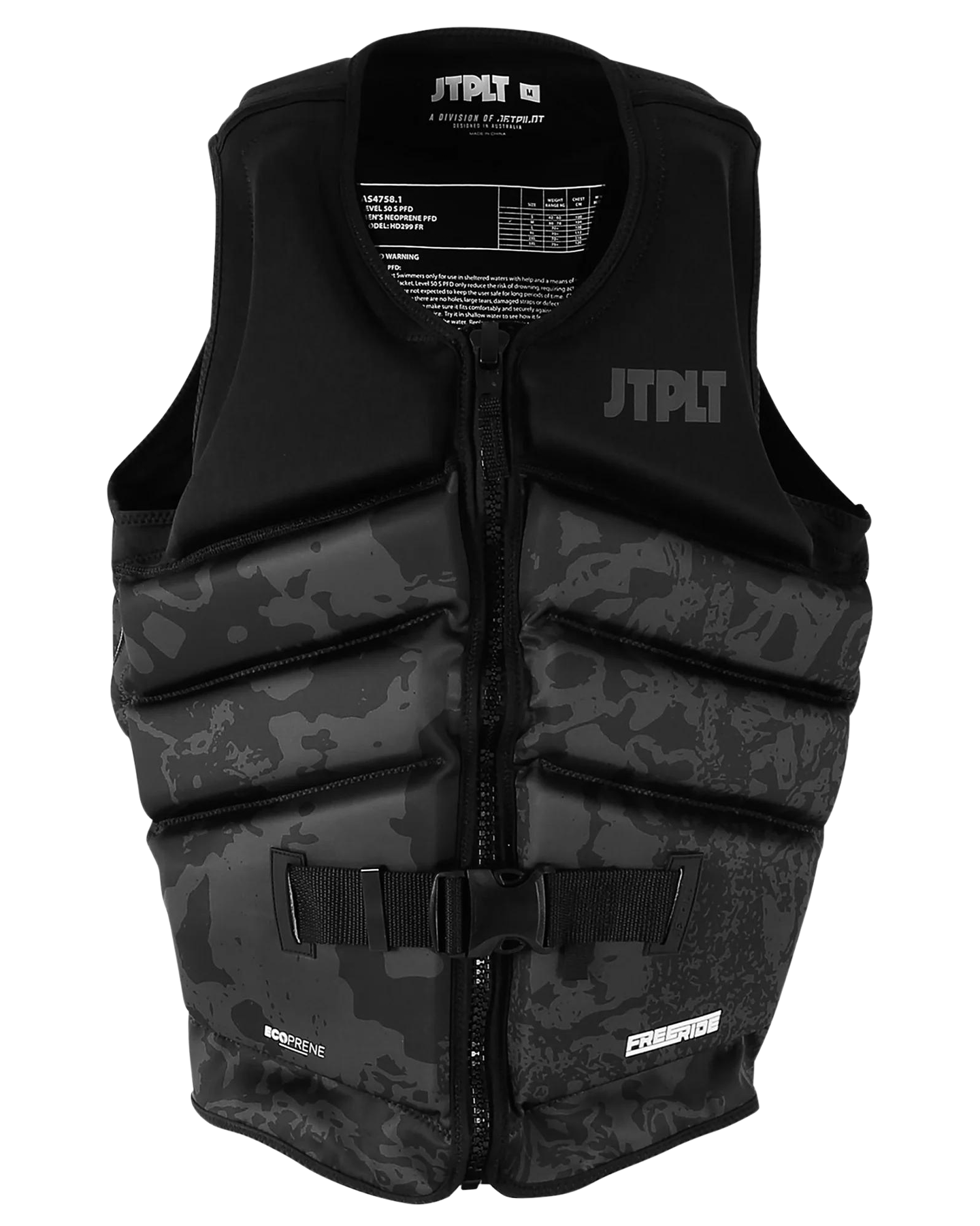 Jetpilot Freeride F/E Eco Vest Life Jackets - Trojan Wake Ski Snow