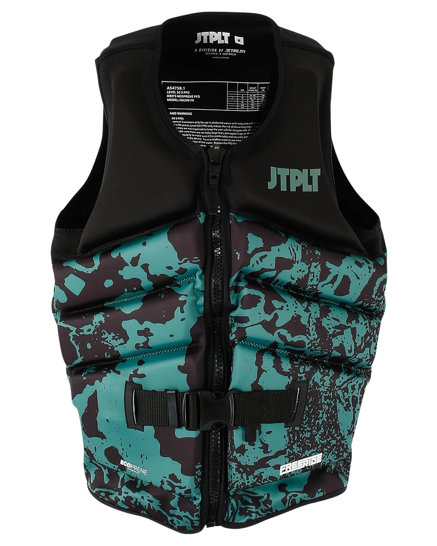 Jetpilot Freeride F/E Eco Vest Life Jackets - Trojan Wake Ski Snow