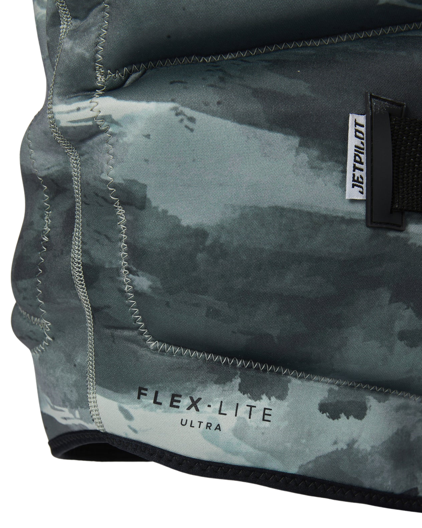 Jetpilot Freeride F/E Mens Neo Vest - Green Camo - 2023 Life Jackets - Trojan Wake Ski Snow