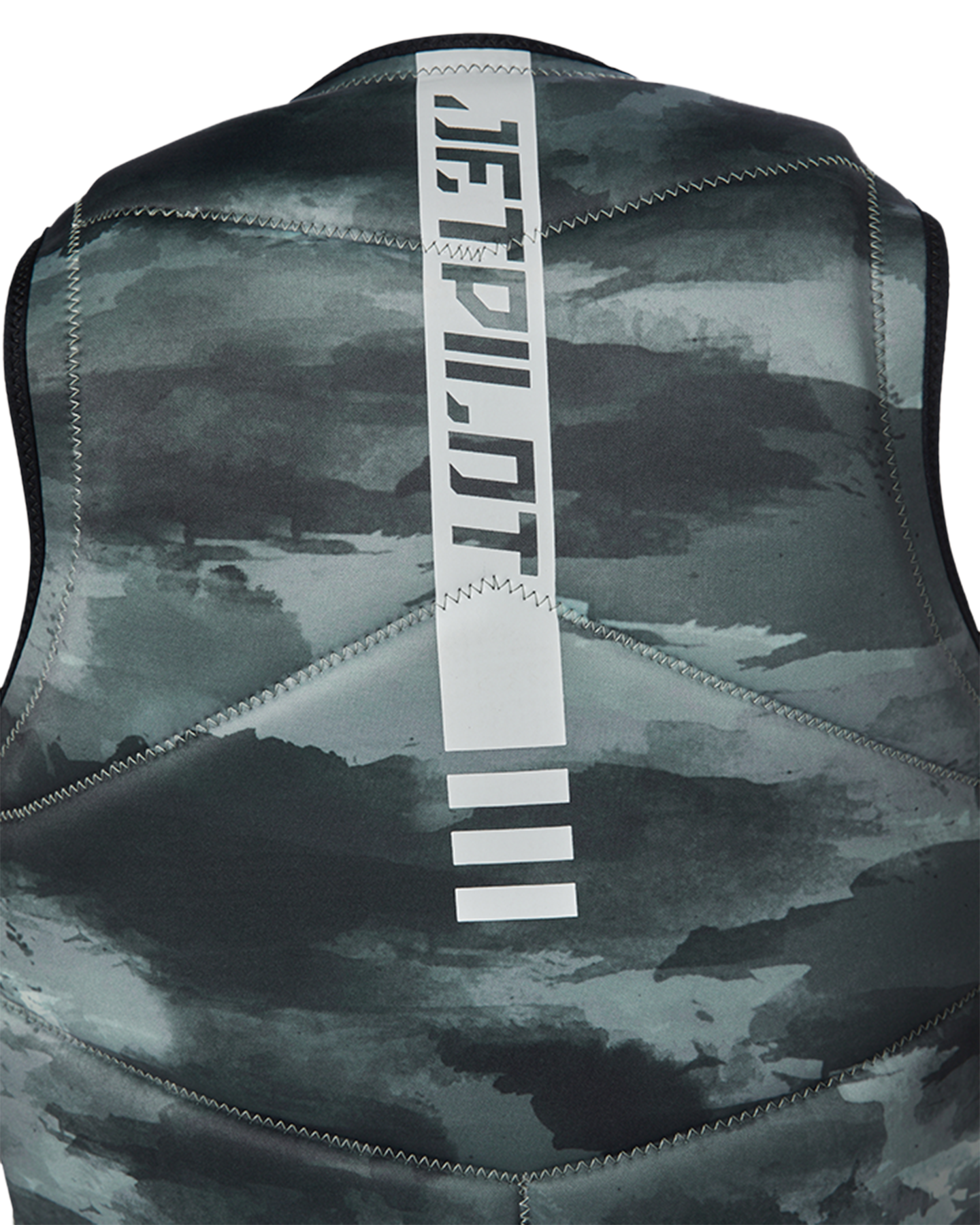 Jetpilot Freeride F/E Mens Neo Vest - Green Camo - 2023 Life Jackets - Trojan Wake Ski Snow