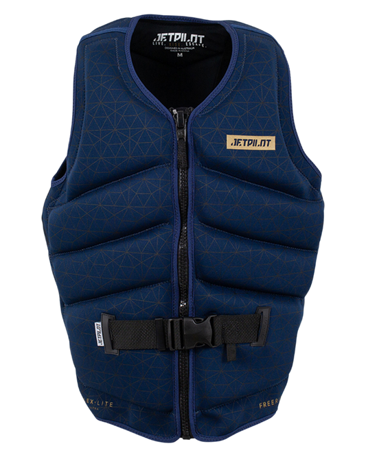 Jetpilot Freeride F/E Mens Neo Vest - Navy Life Jackets - Trojan Wake Ski Snow