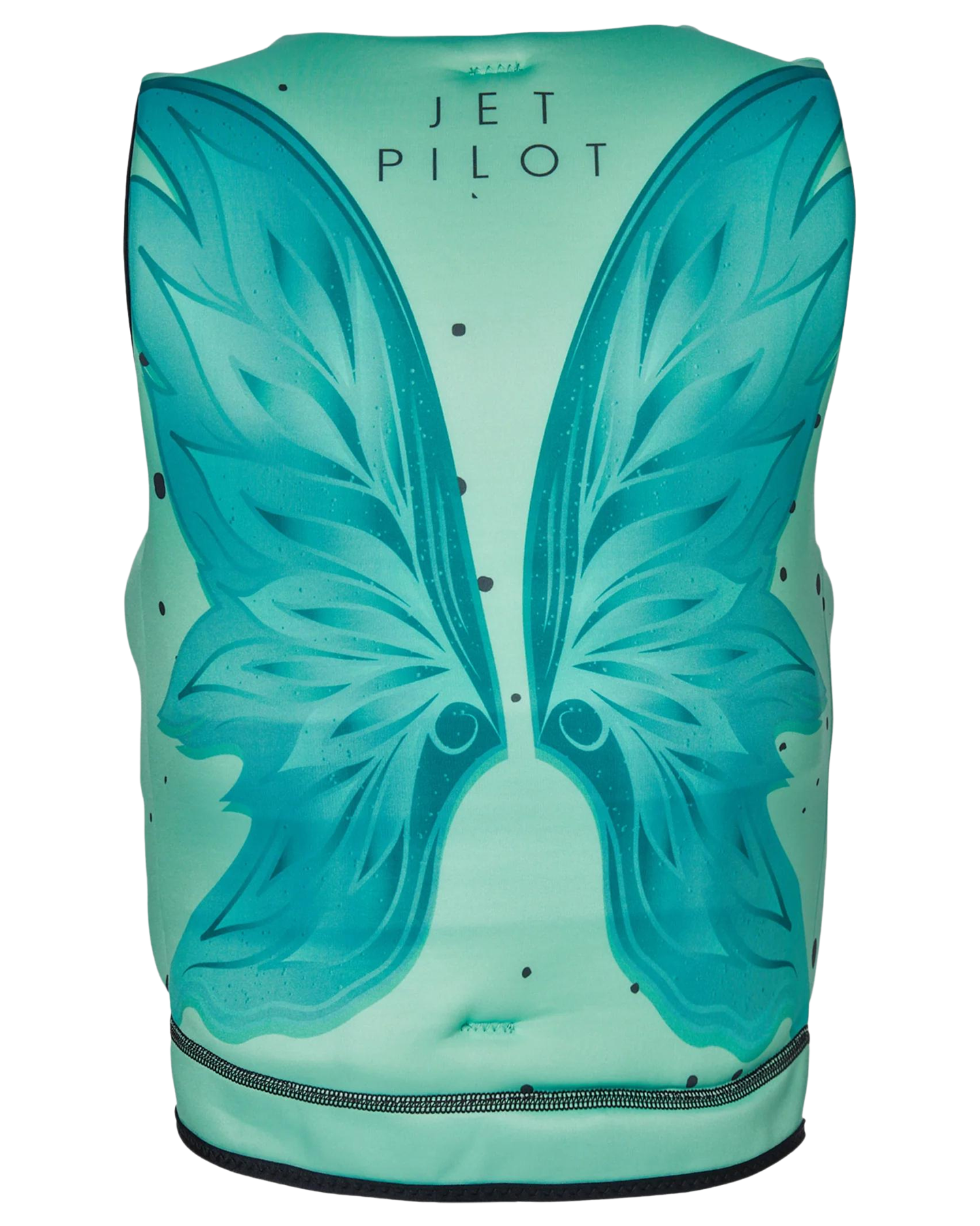 Jetpilot Girls Wings Youth Cause Neo - Mint - 2023 Life Jackets - Trojan Wake Ski Snow