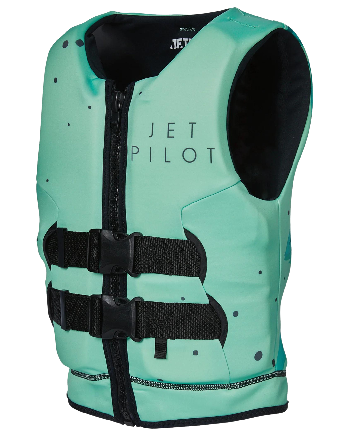 Jetpilot Girls Wings Youth Cause Neo - Mint - 2023 Life Jackets - Trojan Wake Ski Snow