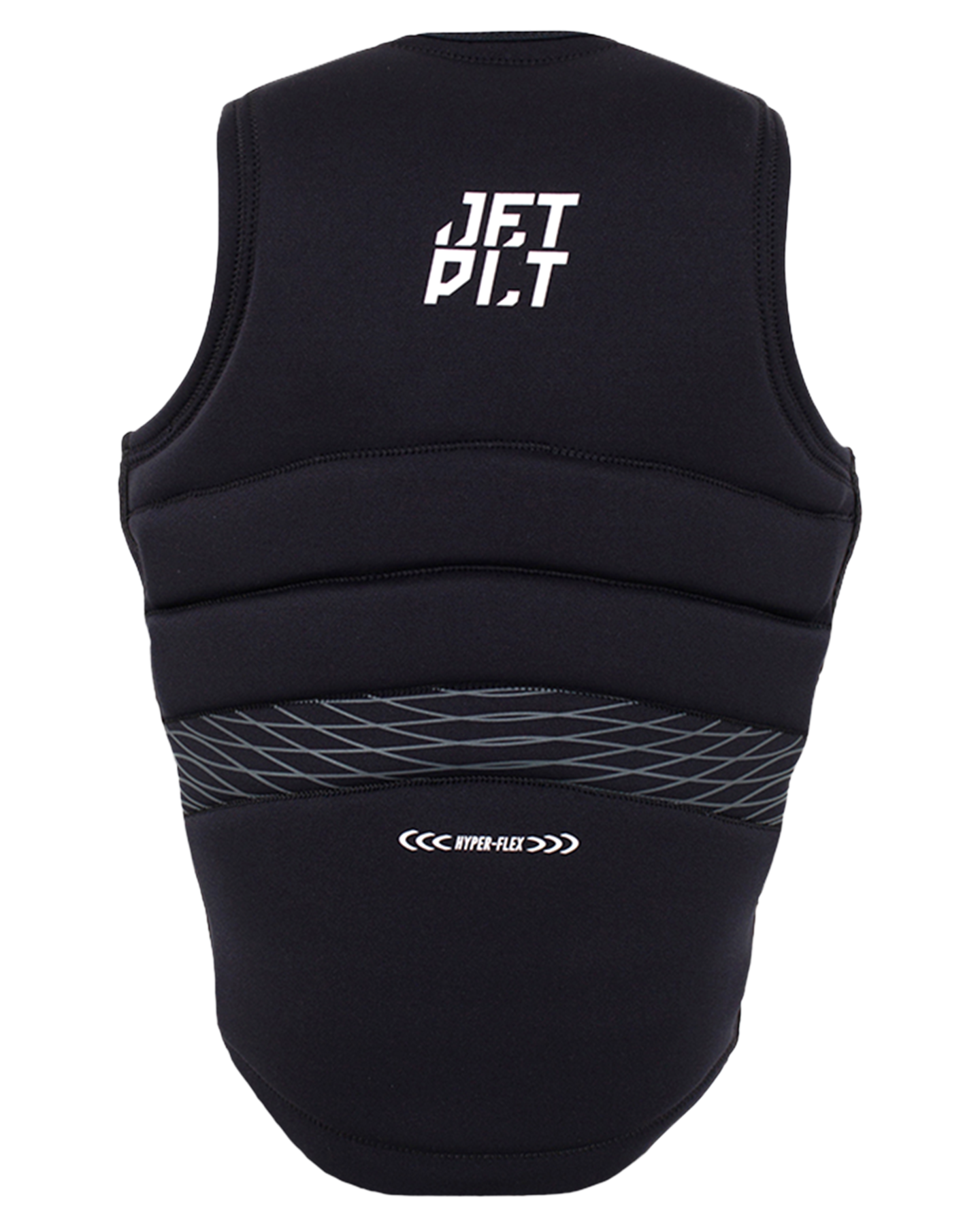 Jetpilot Hyperflex F/E Mens Neo Vest - Black - 2023 Life Jackets - Trojan Wake Ski Snow