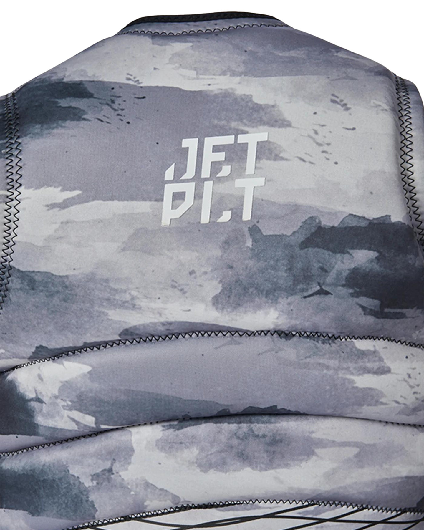 Jetpilot Hyperflex F/E Mens Neo Vest - Grey Camo - 2023 Life Jackets - Trojan Wake Ski Snow