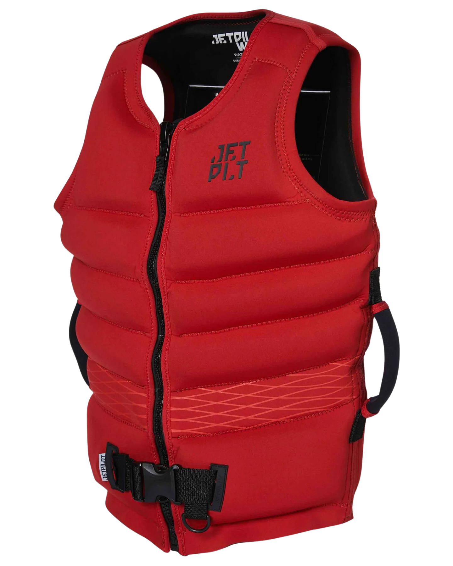 Jetpilot Hyperflex F/E Mens Neo Vest - Red Level 50 - 2023 Life Jackets - Trojan Wake Ski Snow