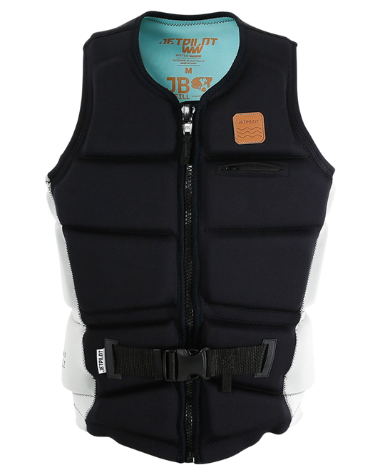 Jetpilot JB Oneil Mens C4 Neo Vest - Black/Grey - 2023 Life Jackets - Trojan Wake Ski Snow