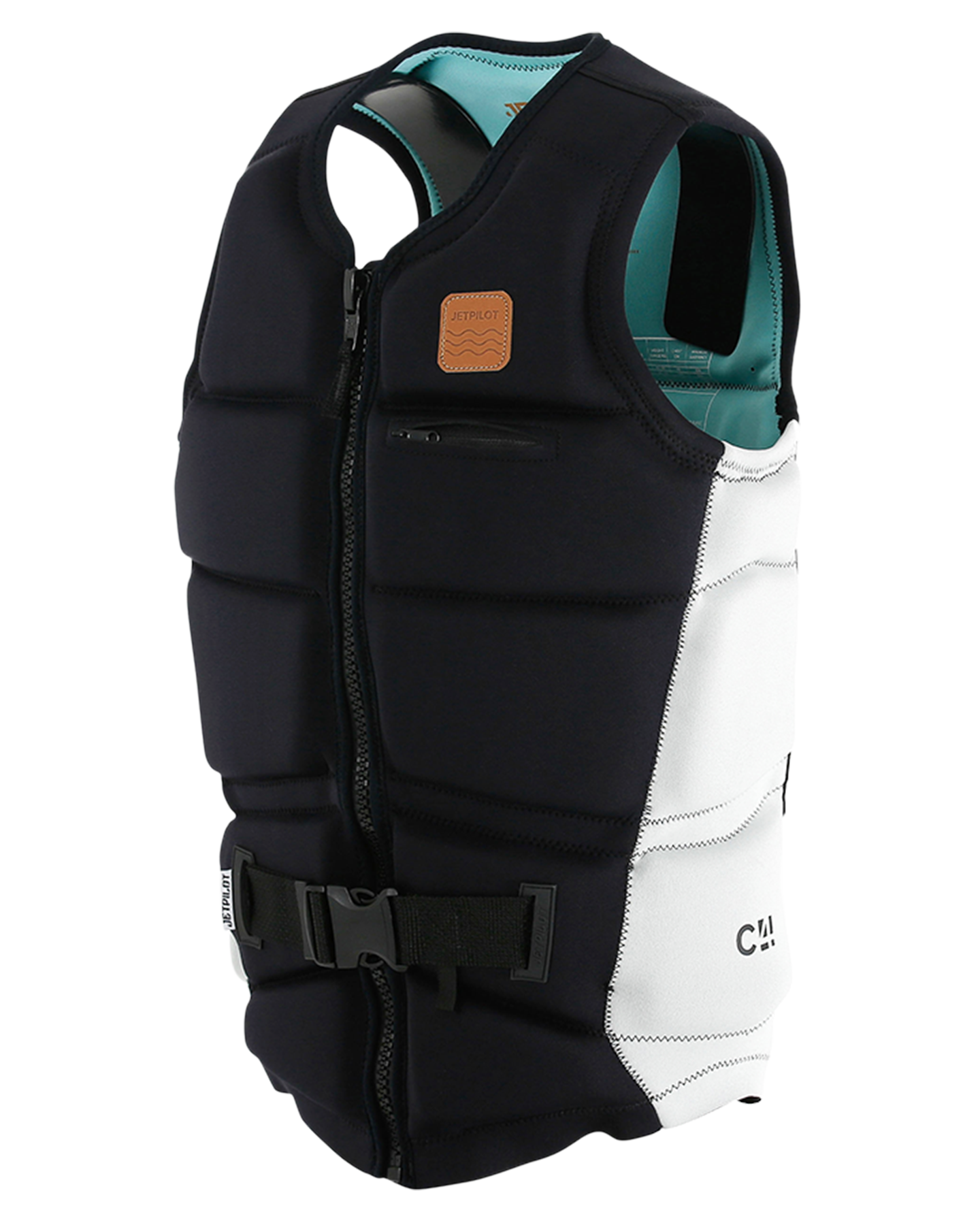 Jetpilot JB Oneil Mens C4 Neo Vest - Black/Grey - 2023 Life Jackets - Trojan Wake Ski Snow