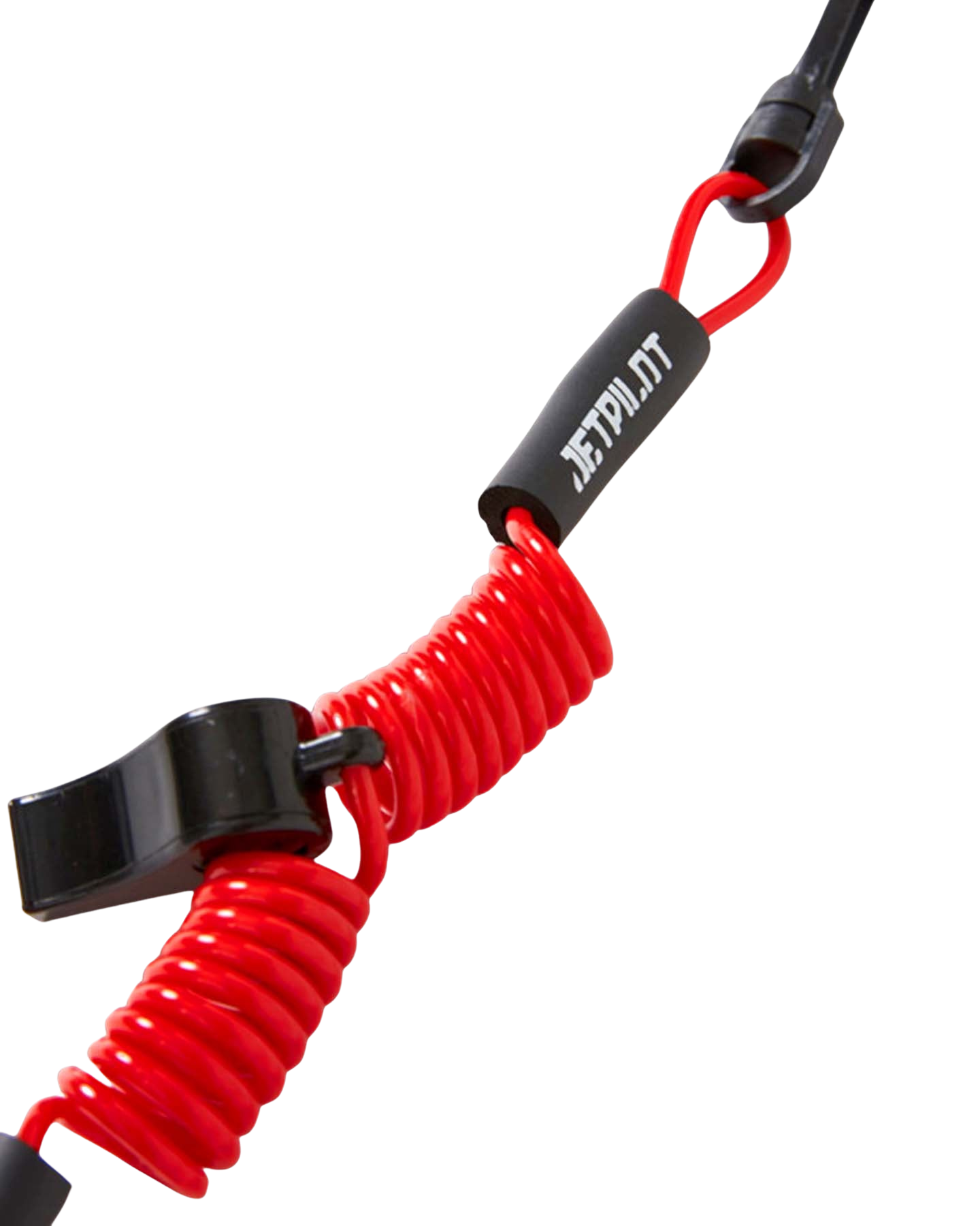 Jetpilot Marine Safety Lanyard - Red - 2024 Wakeboard Accessories - Trojan Wake Ski Snow