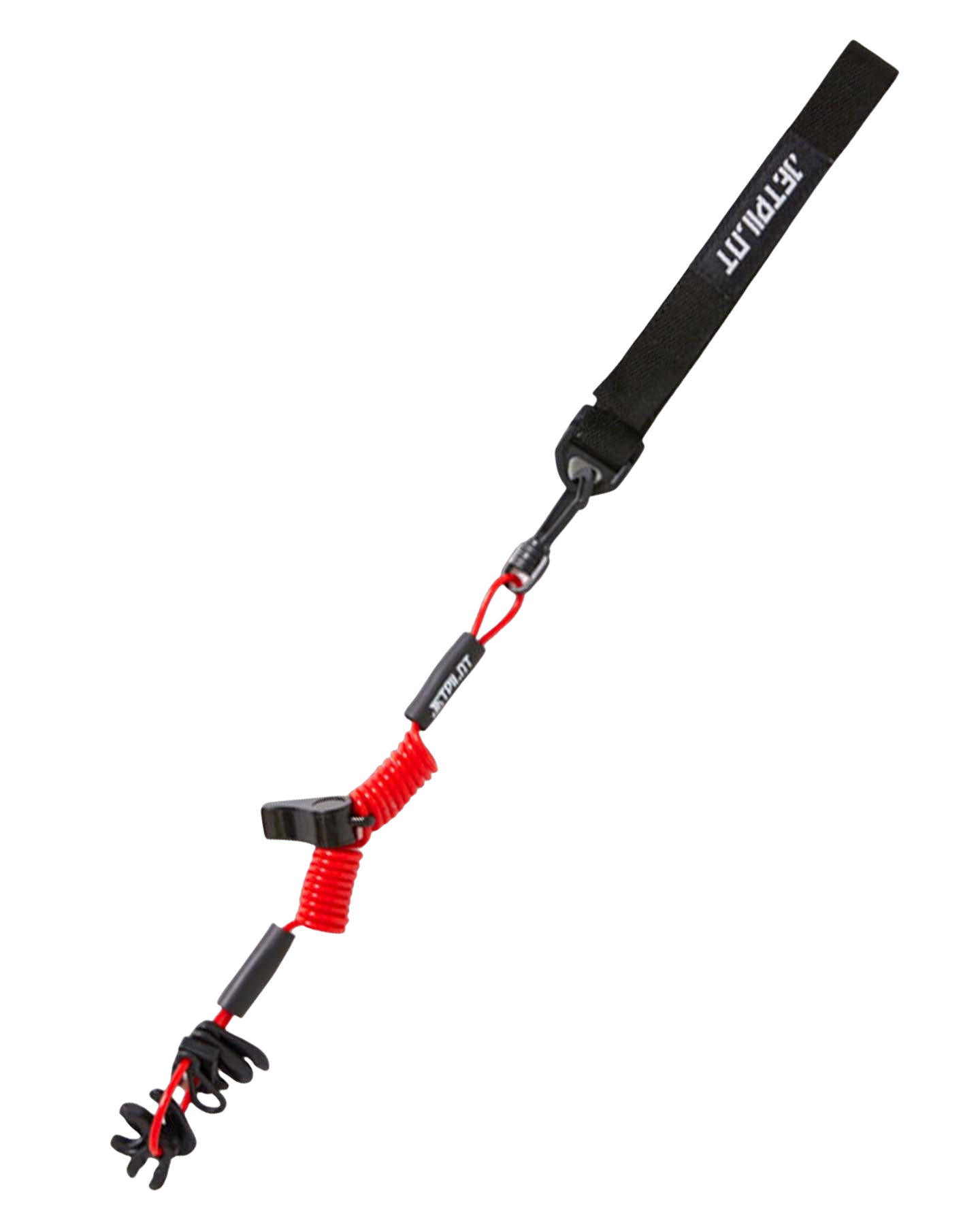 Jetpilot Marine Safety Lanyard - Red - 2024 Wakeboard Accessories - Trojan Wake Ski Snow