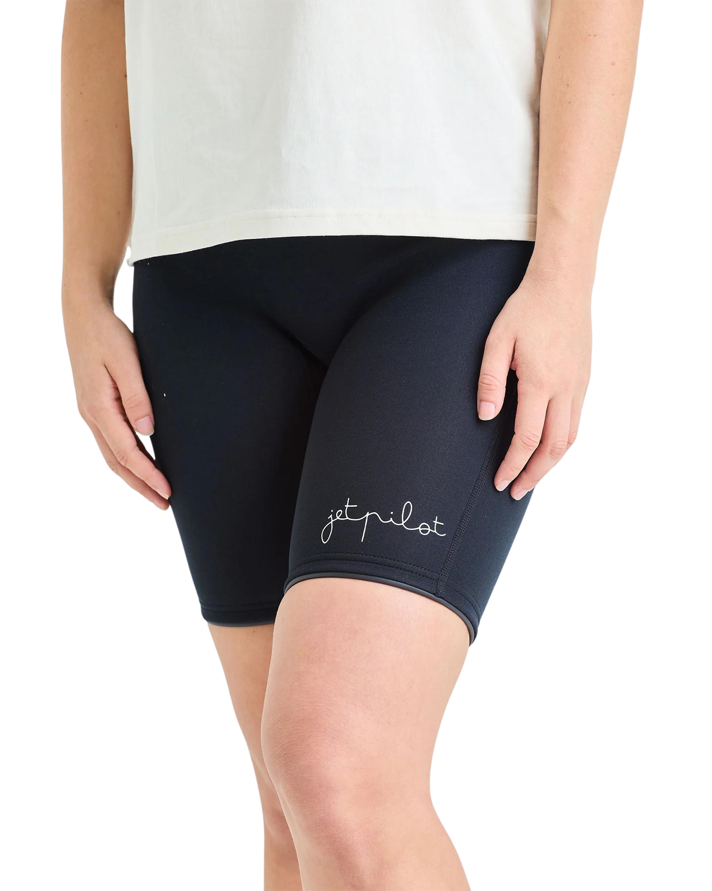 Jetpilot Pacer 5" Women's High Waist Neo Short Neoprene Layering - Trojan Wake Ski Snow