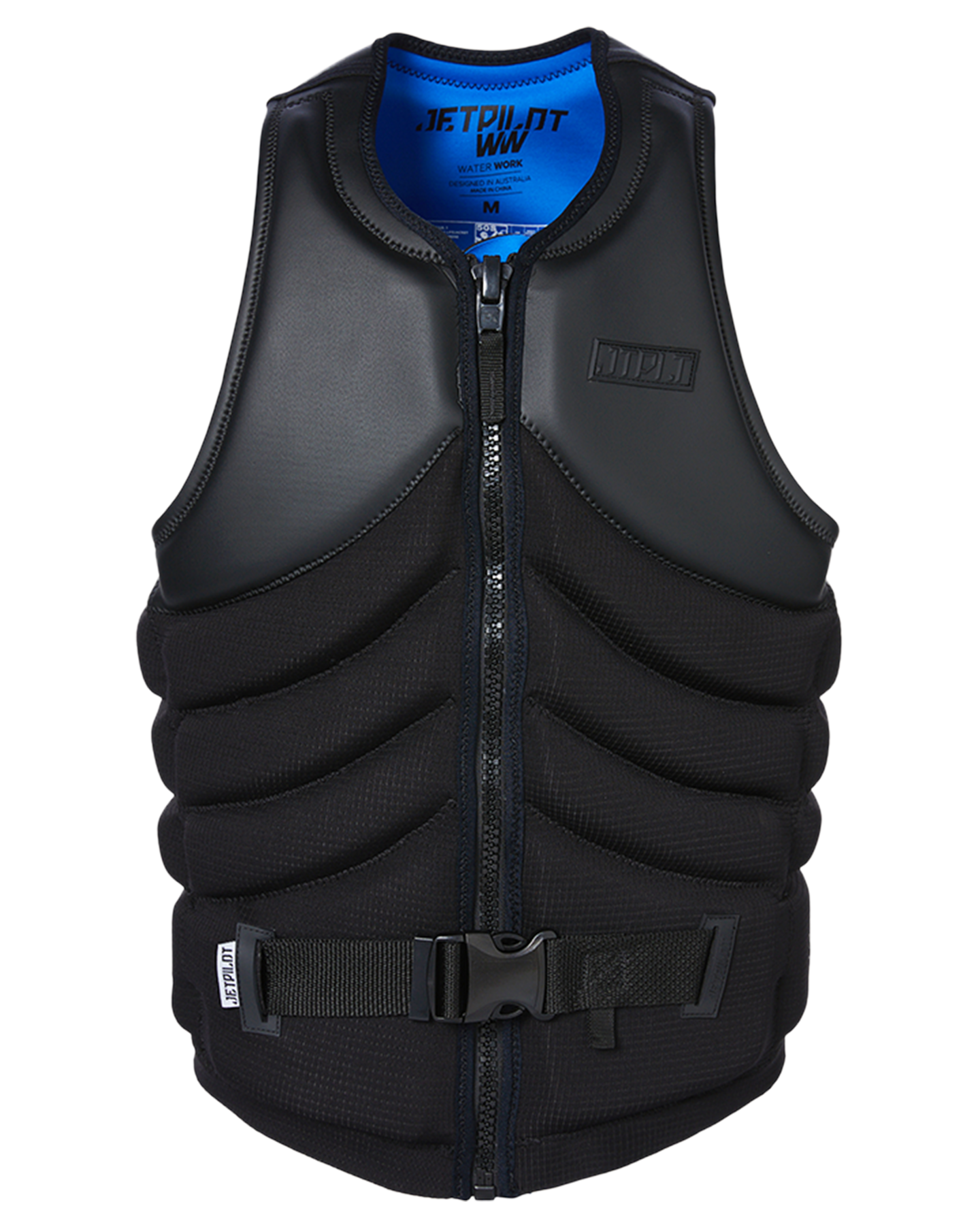 Jetpilot Quantum X F/E Mens Neo Vest - Black - 2023 Life Jackets - Trojan Wake Ski Snow