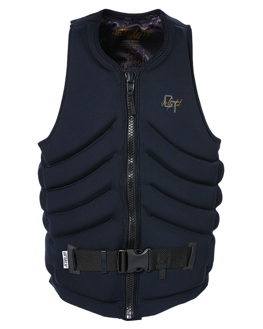 Jetpilot Quantum X Mens Neo Vest - Cory - Black - 2023 Life Jackets - Trojan Wake Ski Snow