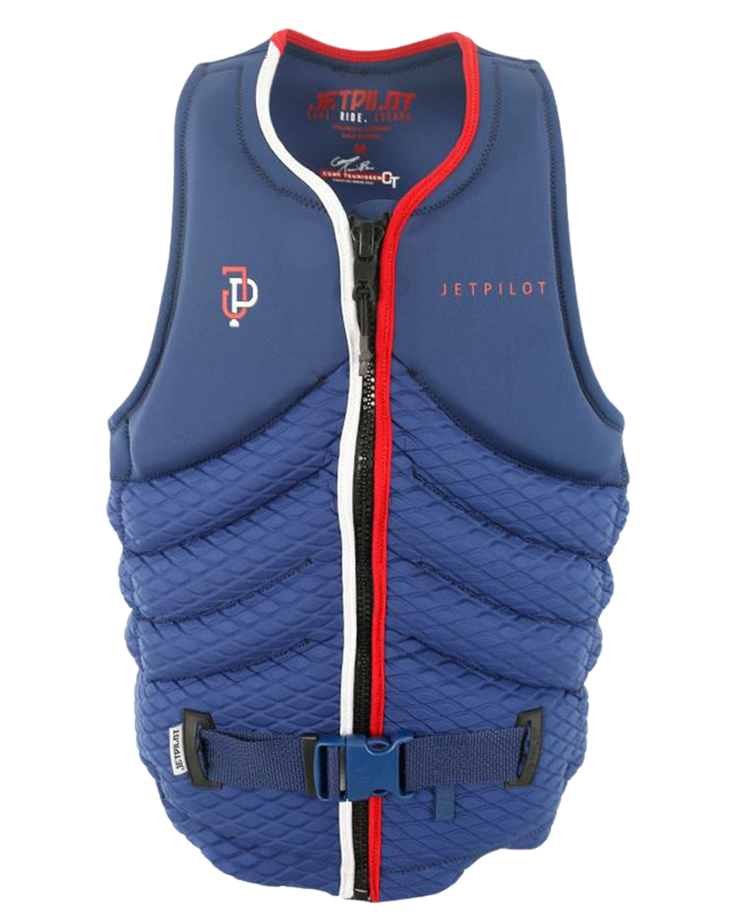 JETPILOT QUANTUM X CORY MENS FE NEO VEST - NAVY - 2020 Life Jackets - Trojan Wake Ski Snow