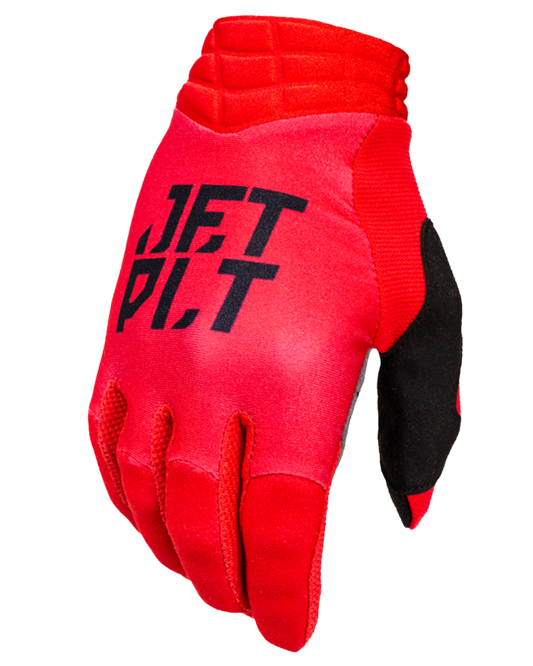 Jetpilot RX Airlite Glove - Red - 2023 Jetski Gloves - Trojan Wake Ski Snow