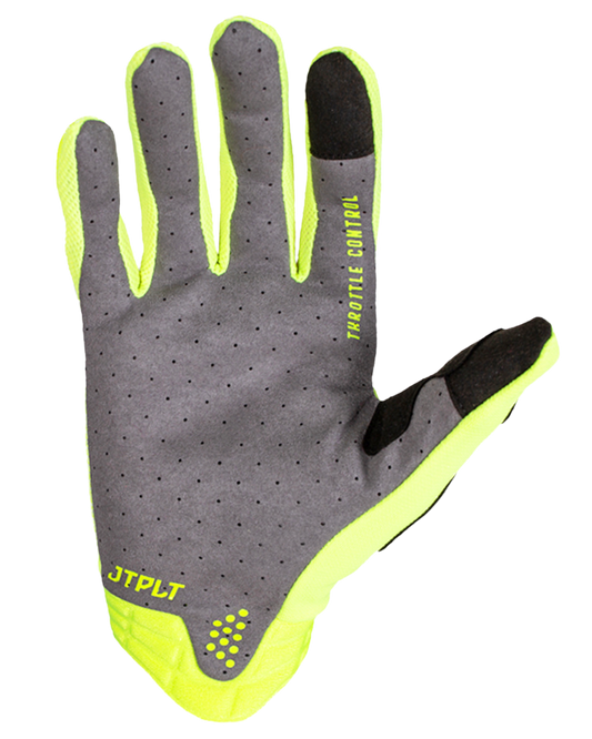 Jetpilot RX Airlite Glove - Yellow - 2023 Jetski Gloves - Trojan Wake Ski Snow