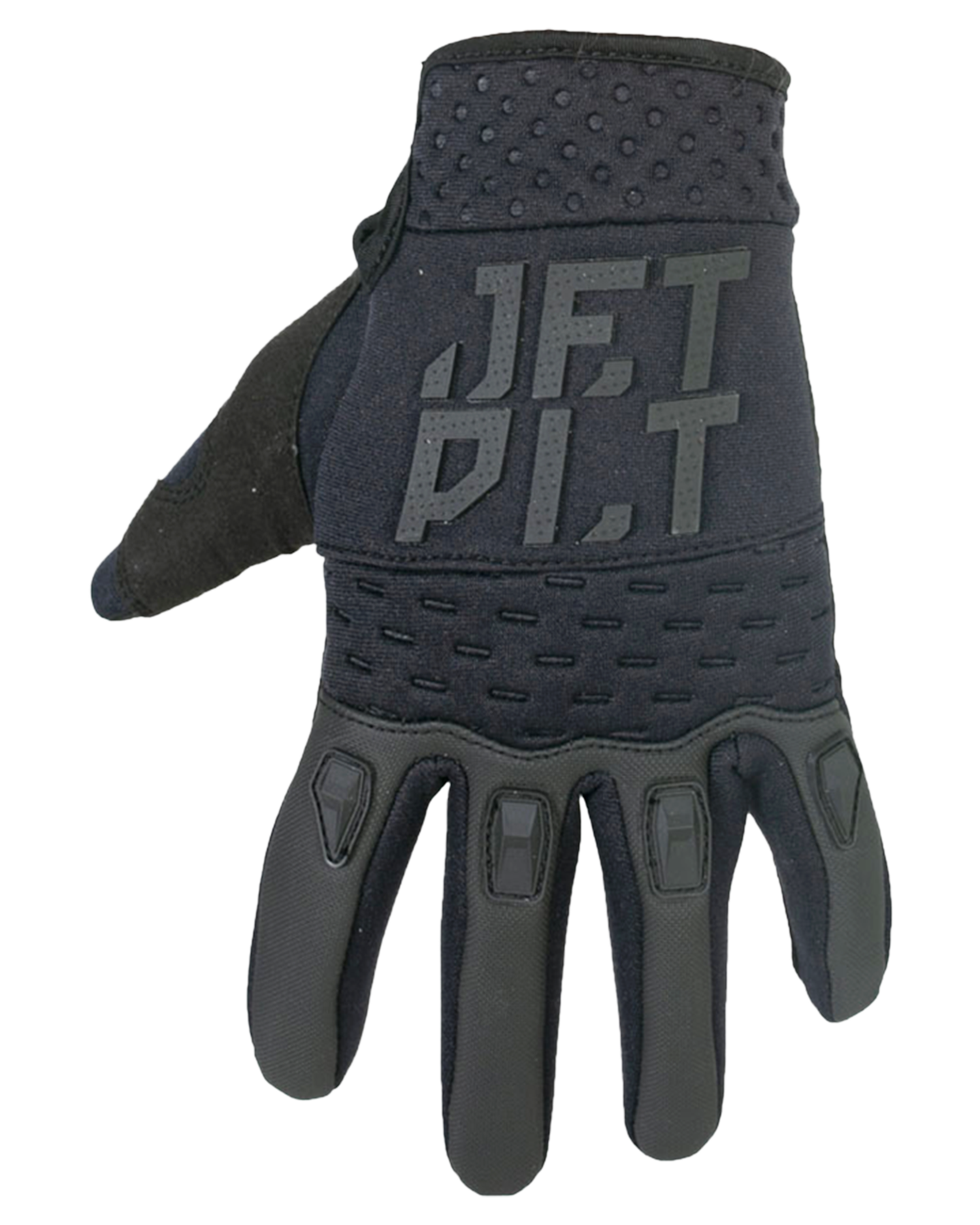 Jetpilot RX Heat Seeker Glove - Black - 2023 Jetski Gloves - Trojan Wake Ski Snow