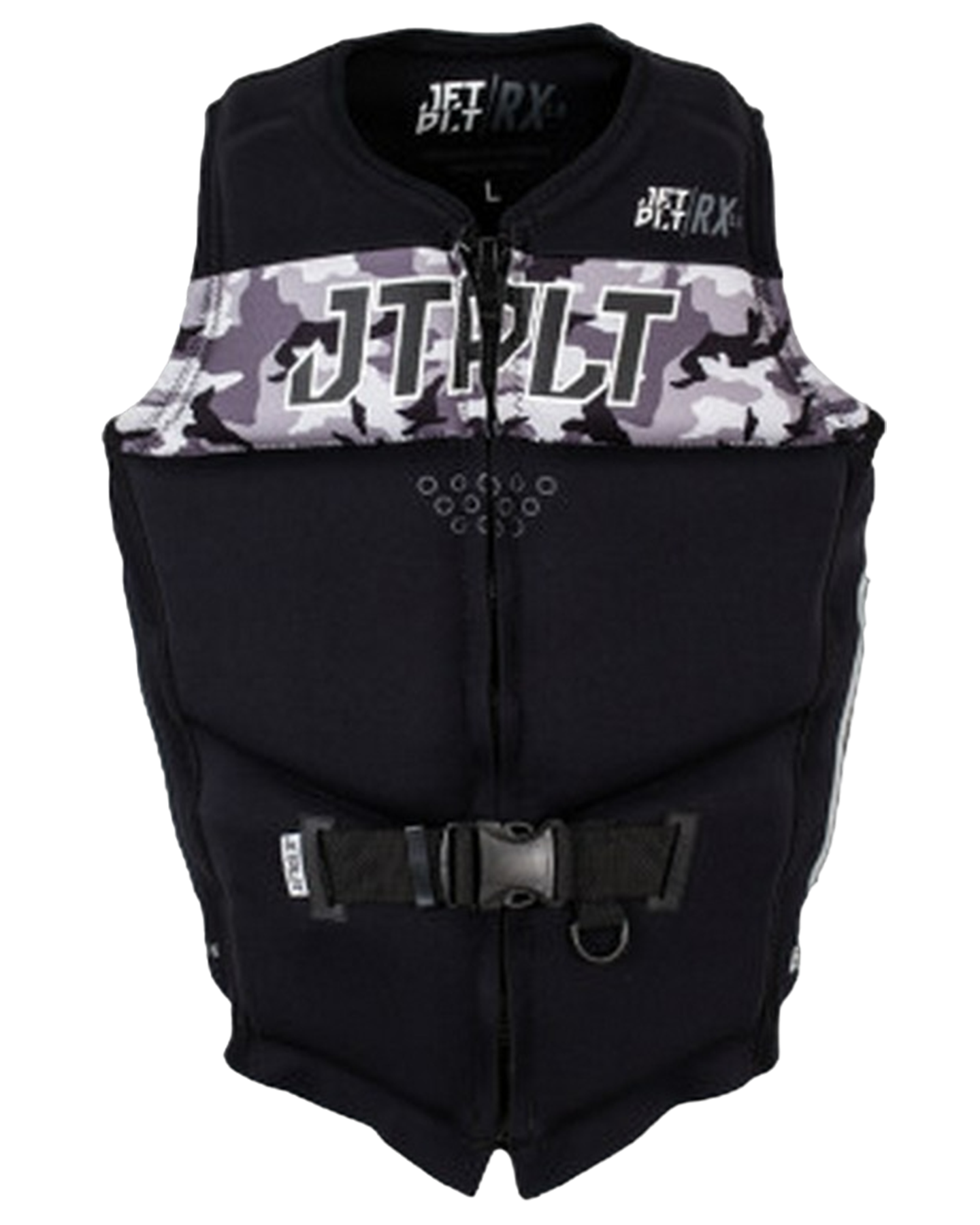 Jetpilot RX Mens Vest - Black/Camo - 2022 Life Jackets - Trojan Wake Ski Snow