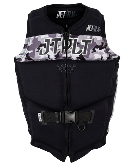 Jetpilot RX Mens Vest - Black/Camo - 2022 Life Jackets - Trojan Wake Ski Snow