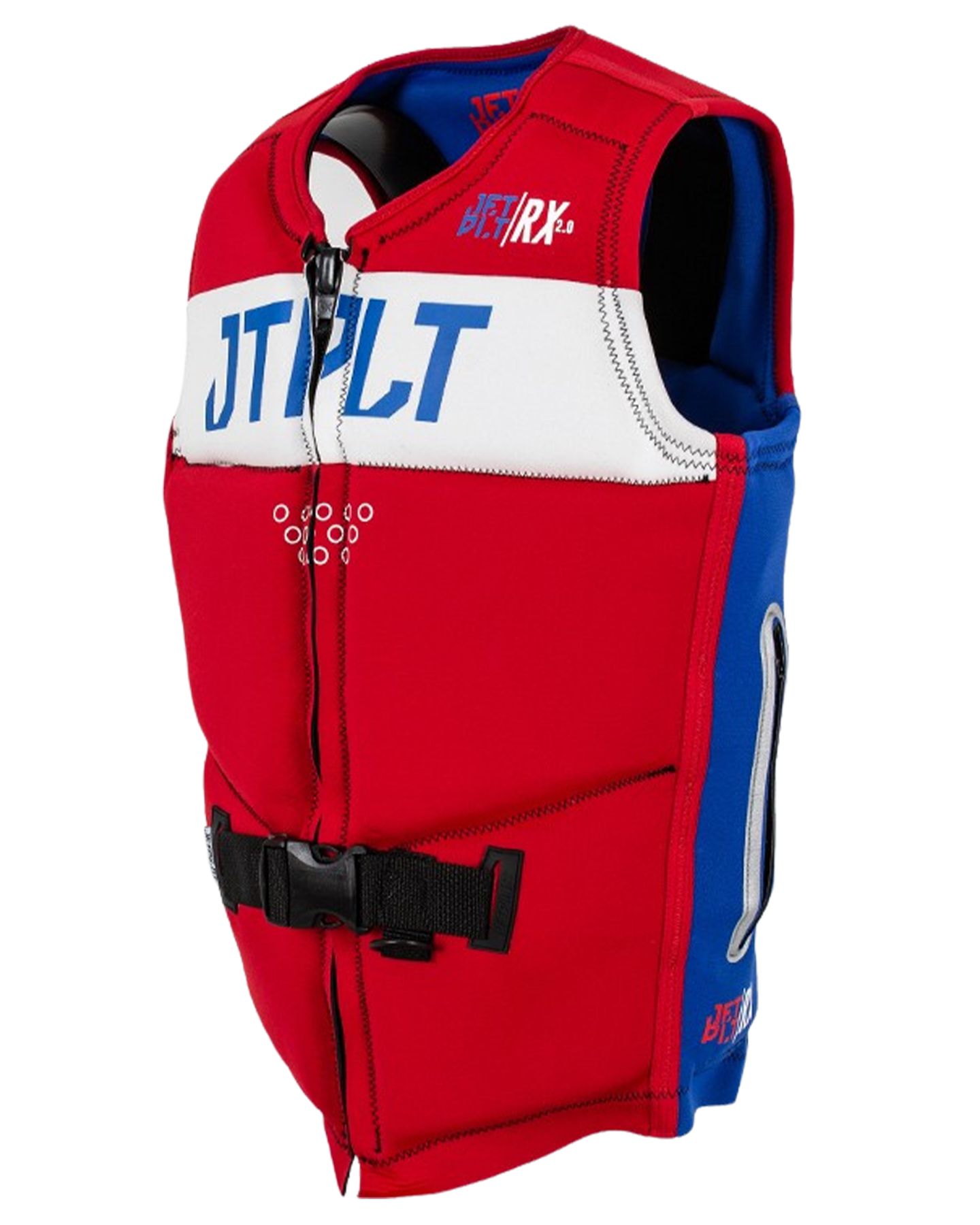 Jetpilot RX Mens Vest - Red/White/Blue - 2022 Life Jackets - Trojan Wake Ski Snow