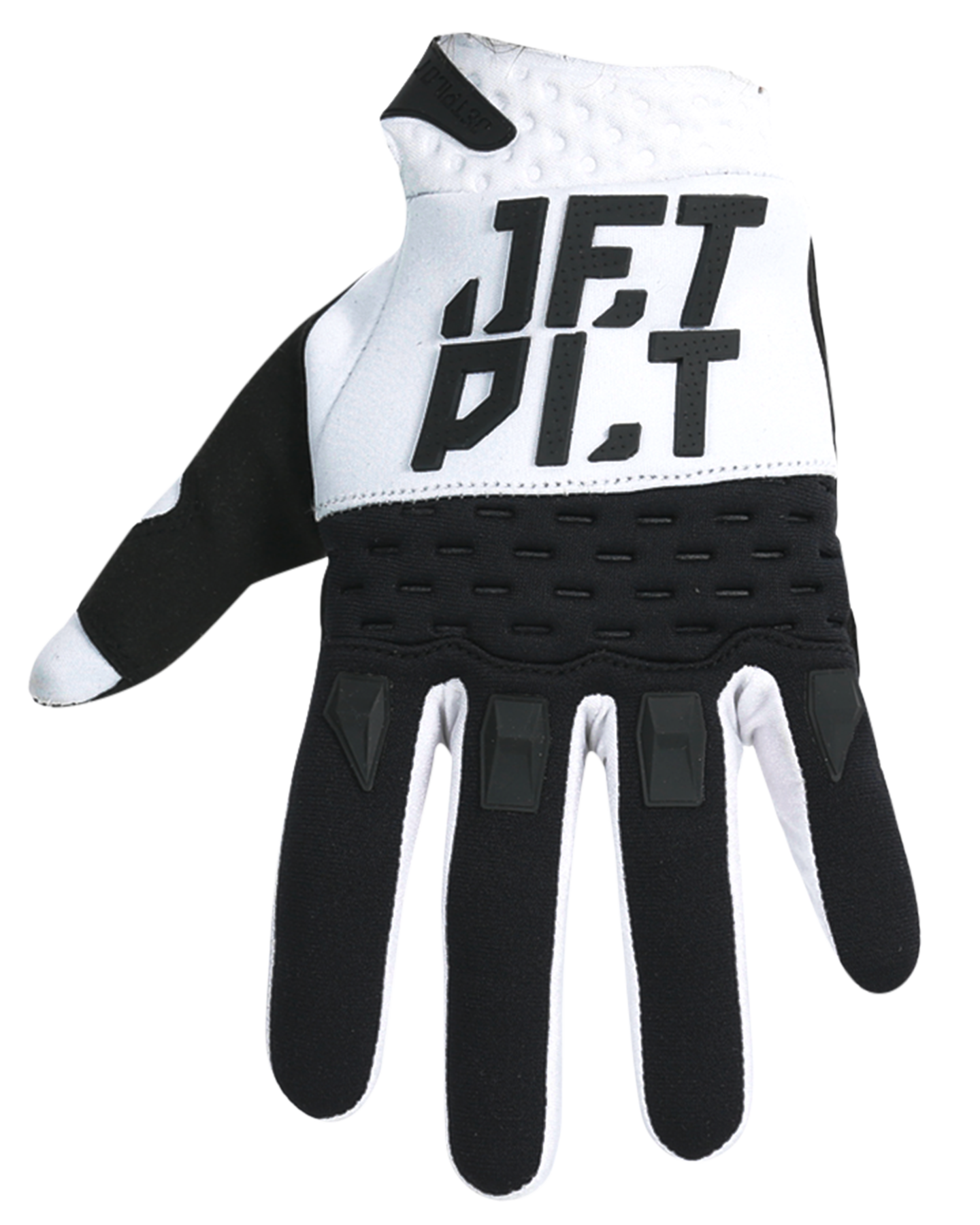 Jetpilot RX Race Glove - White/Black - 2023 Jetski Gloves - Trojan Wake Ski Snow