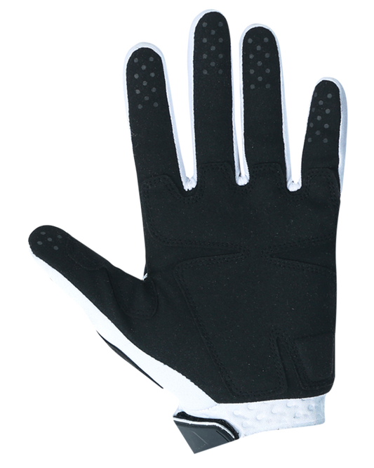 Jetpilot RX Race Glove - White/Black - 2023 Jetski Gloves - Trojan Wake Ski Snow