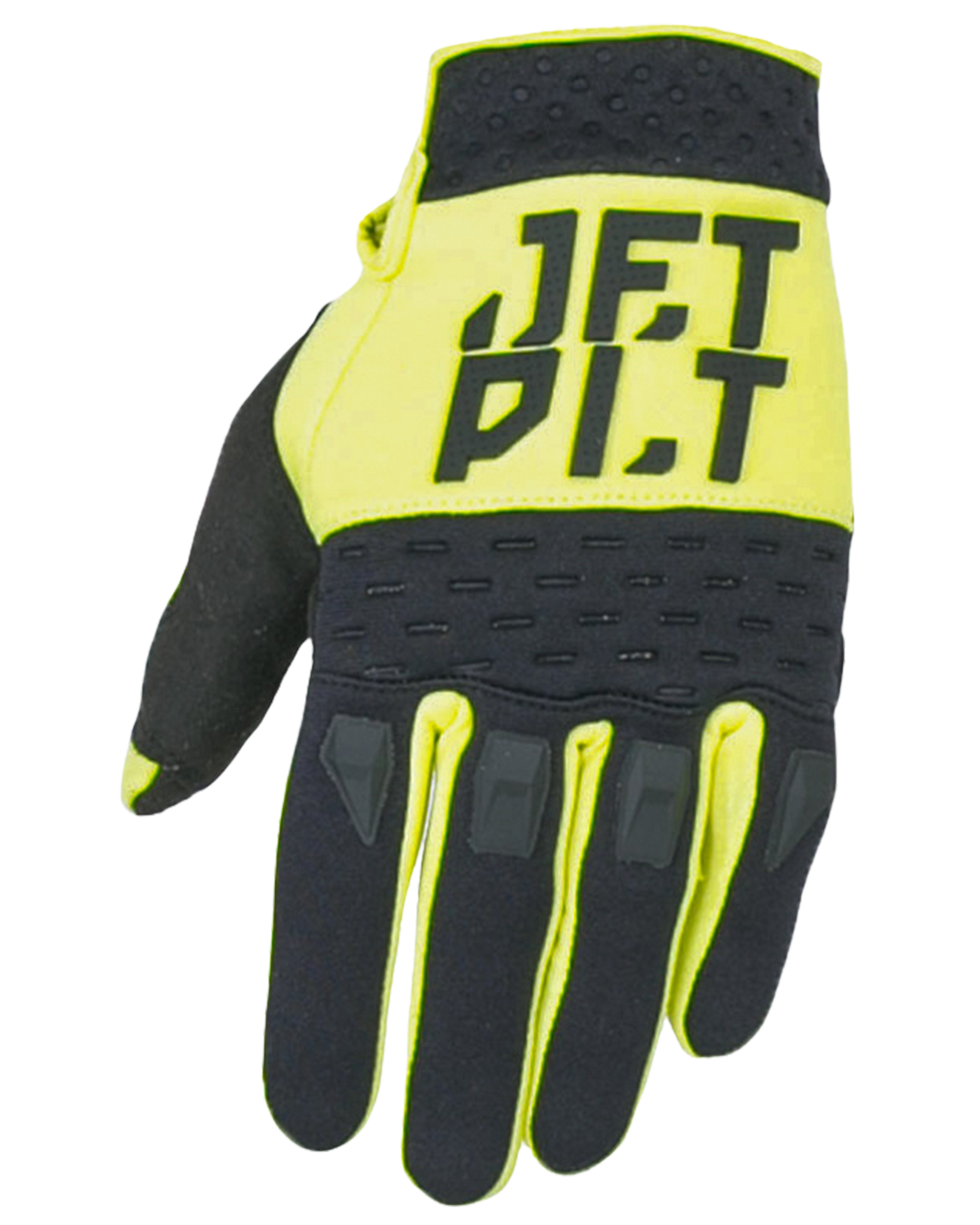 Jetpilot RX Race Glove - Yellow/Black - 2022 Jetski Gloves - Trojan Wake Ski Snow