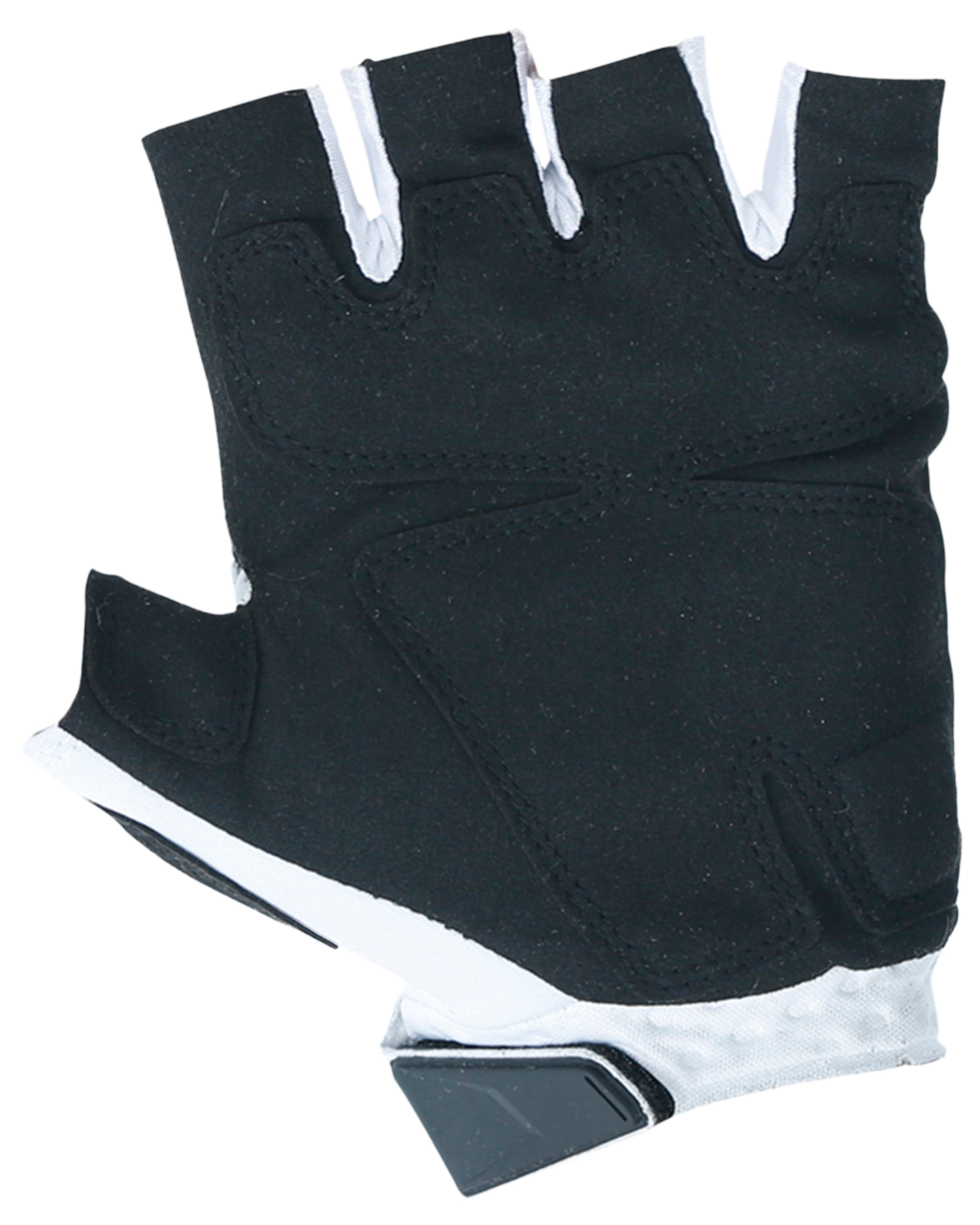 Jetpilot RX Short Finger Race Glove - White/Black - 2023 Jetski Gloves - Trojan Wake Ski Snow