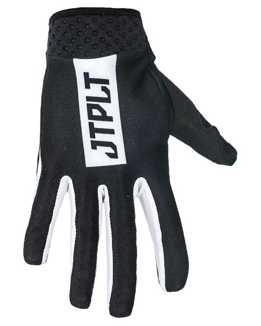 Jetpilot RX Super Lite Glove - Black/White - 2023 Jetski Gloves - Trojan Wake Ski Snow