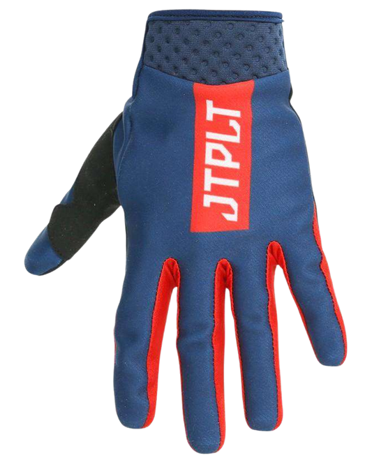 JETPILOT RX SUPER LITE GLOVE - NAVY/RED - 2021 Jetski Gloves - Trojan Wake Ski Snow