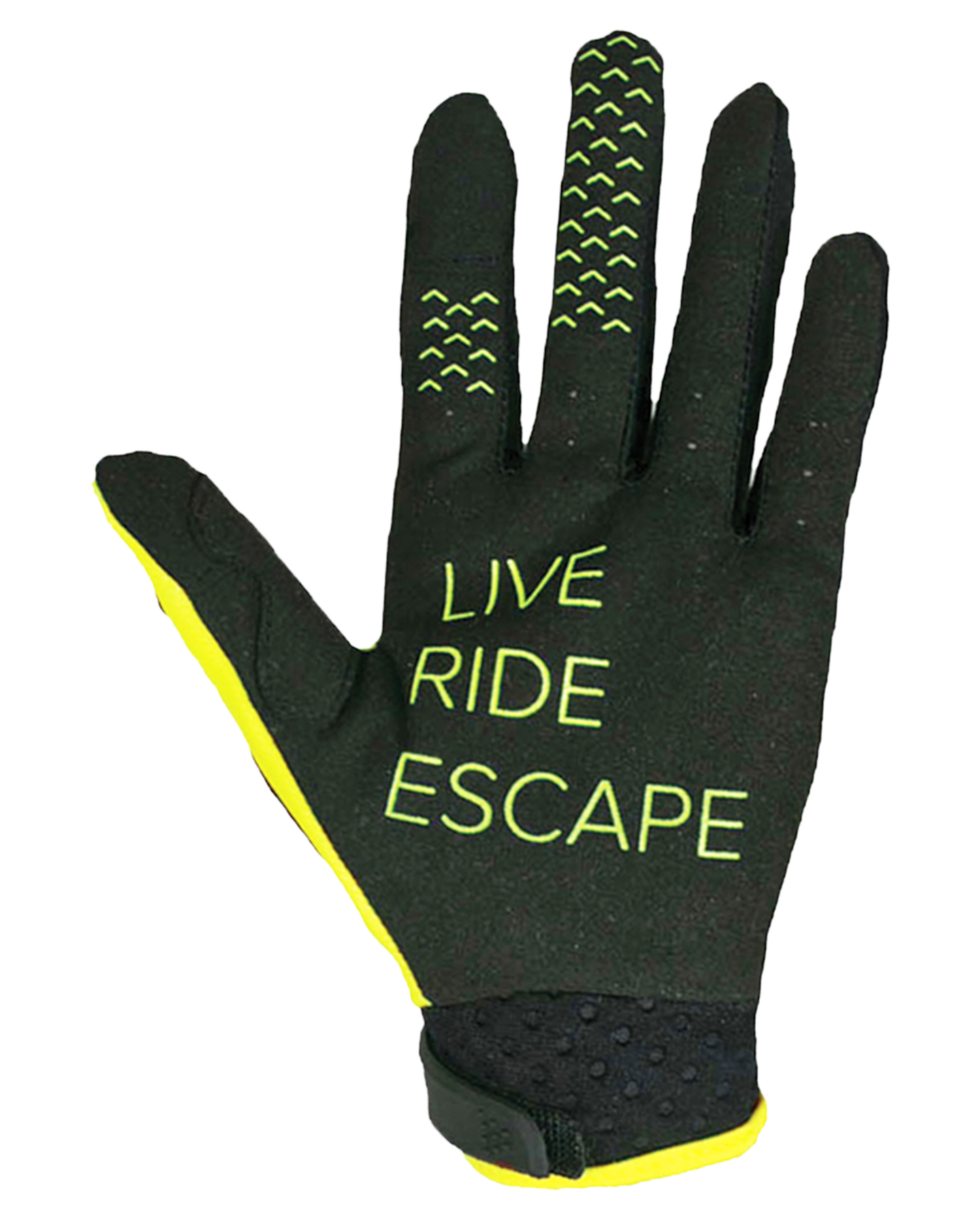 Jetpilot RX Super Lite Glove - Yellow/Black - 2023 Jetski Gloves - Trojan Wake Ski Snow