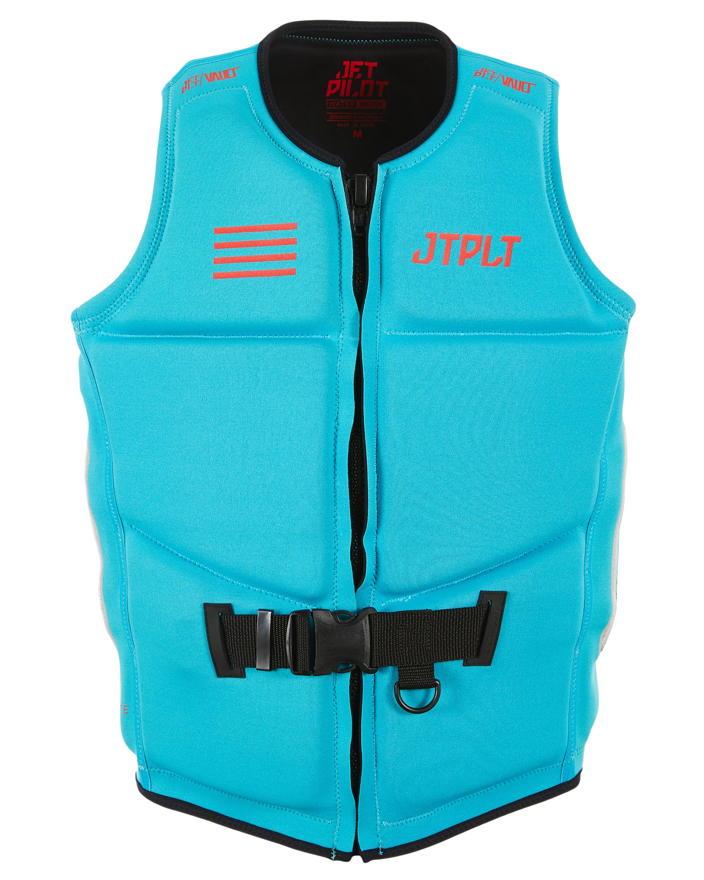 Jetpilot Rx Vault Men's F/E Neo Vest - Blue - 2024 Life Jackets - Trojan Wake Ski Snow