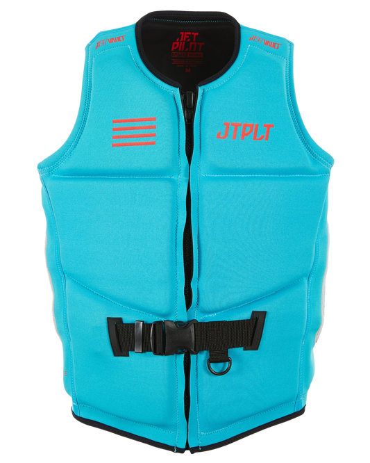 Jetpilot Rx Vault Men's F/E Neo Vest - Blue Life Jackets - Trojan Wake Ski Snow