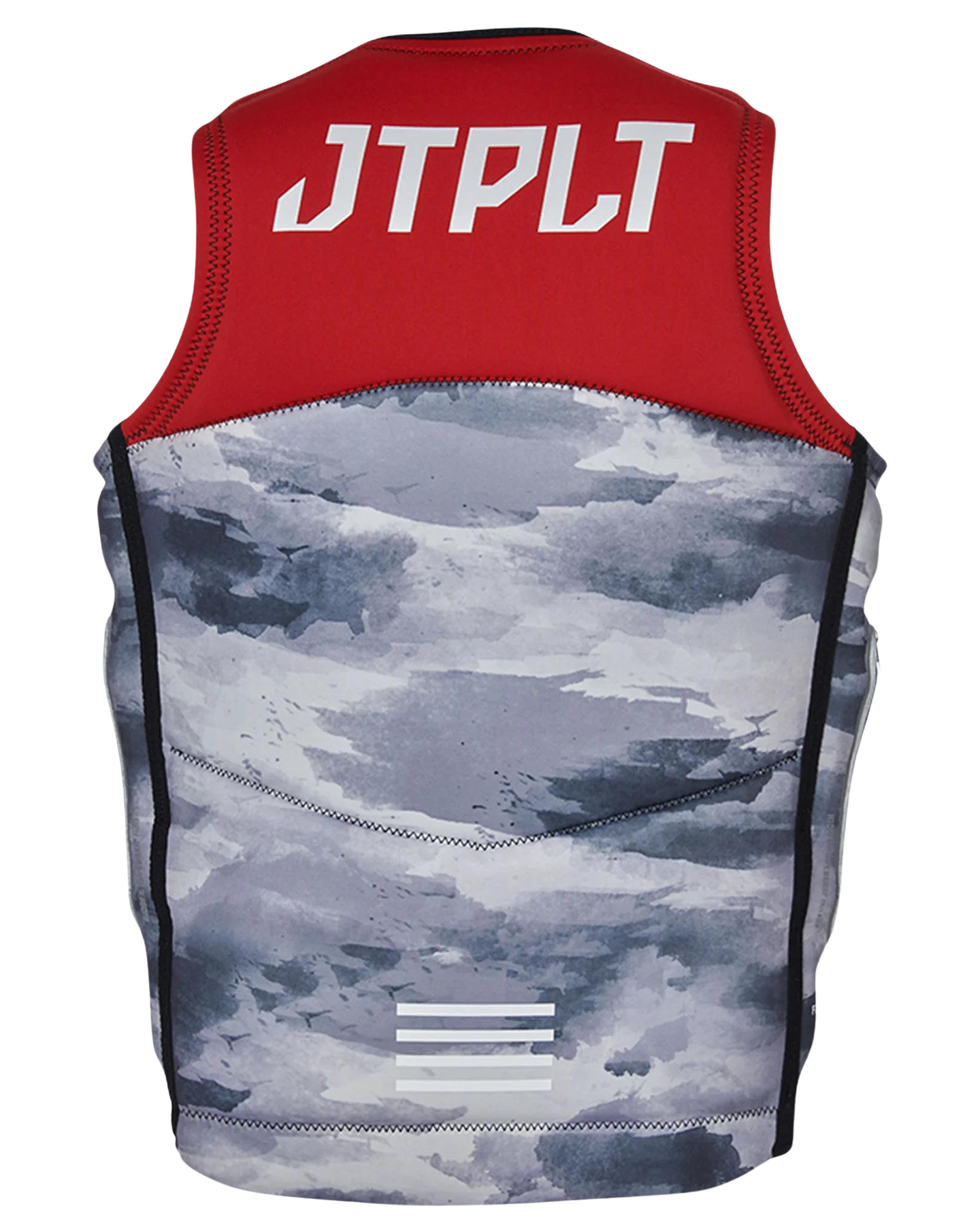 Jetpilot RX Vault Mens F/E Neo Vest - Red/Black/Camo Life Jackets - Trojan Wake Ski Snow