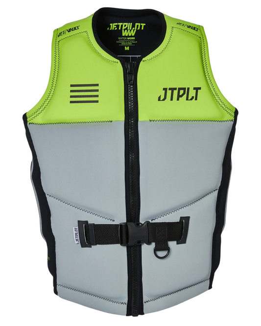 Jetpilot RX Vault Mens F/E Neo Vest - Yellow/Black Life Jackets - Trojan Wake Ski Snow