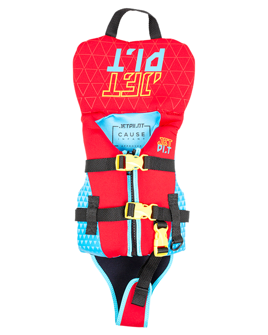 Jetpilot The Cause F/E Infant Neo Vest - Red Level 50 Life Jackets - Trojan Wake Ski Snow