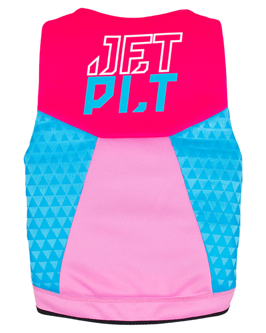 Jetpilot The Cause F/E Youth Neo Vest - Pink - 2023 Life Jackets - Trojan Wake Ski Snow