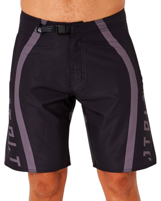 Jetpilot Vault Apex Men's Rideshort - Black/Charcoal - 2024 Wetsuit Shorts - Trojan Wake Ski Snow