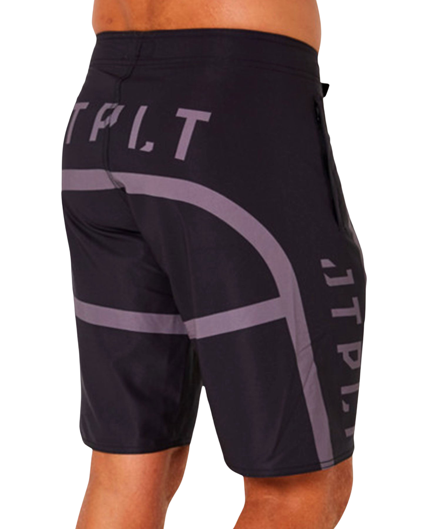 Jetpilot Vault Apex Men's Rideshort - Black/Charcoal - 2024 Wetsuit Shorts - Trojan Wake Ski Snow