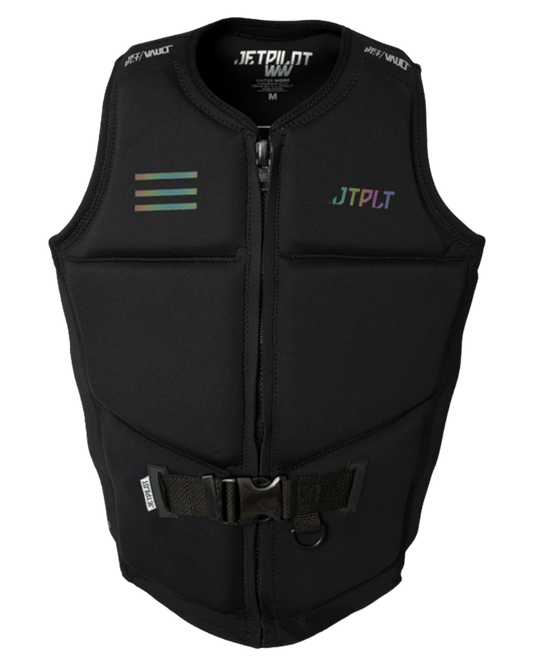 Jetpilot Vault Mens F/E Neo Vest - Black Life Jackets - Trojan Wake Ski Snow